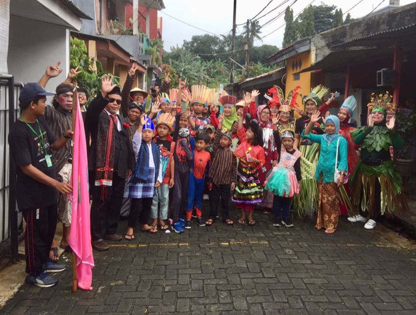 Perumahan Griya Pipit 6 Gelar Pawai Karnaval sambut HUT Ke-24 Tahun